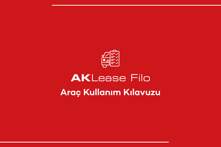 Araç Kullanım Kılavuzu